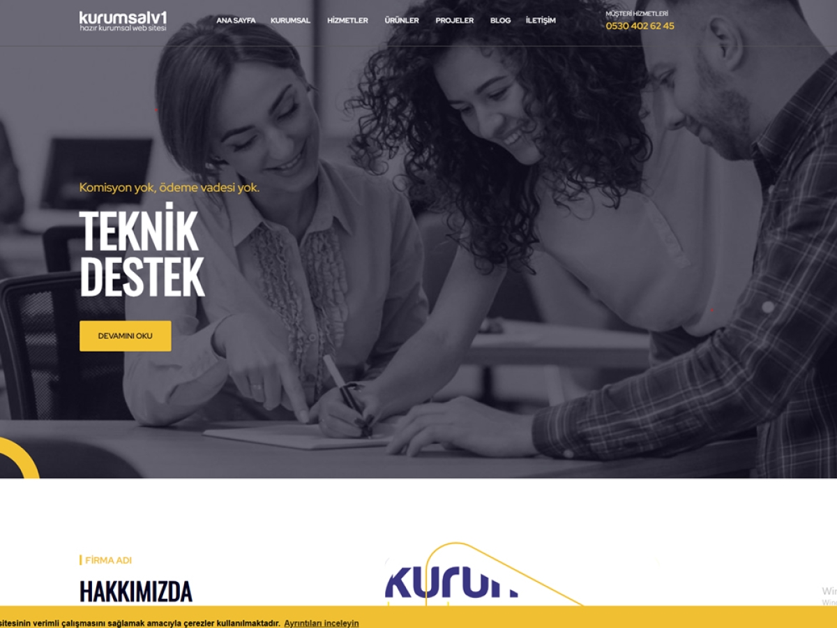 Kurumsal Site v1